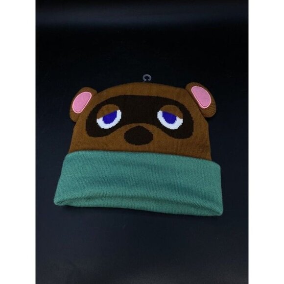 Tom Nook Beanie Winter Hat Knit Cap Animal Crossing Kids Woman’s - Picture 1 of 9